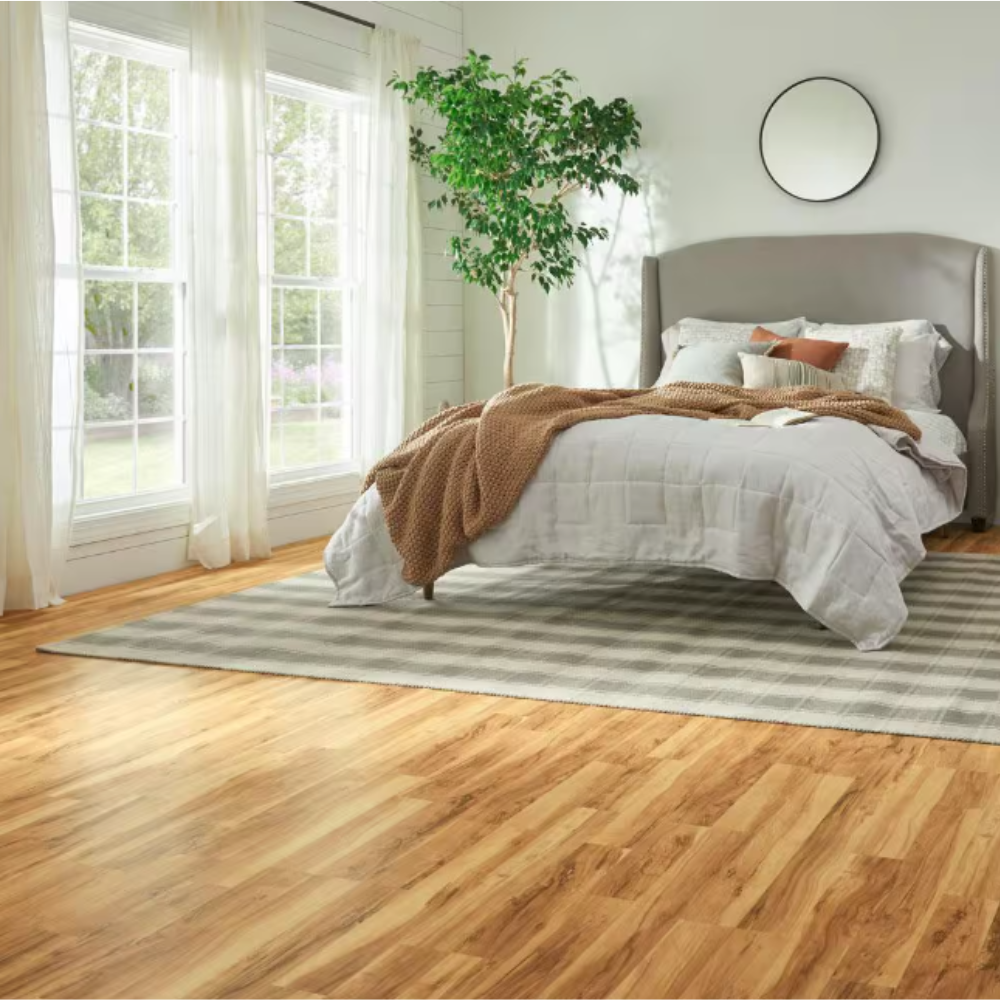 Natural laminate flooring sample display